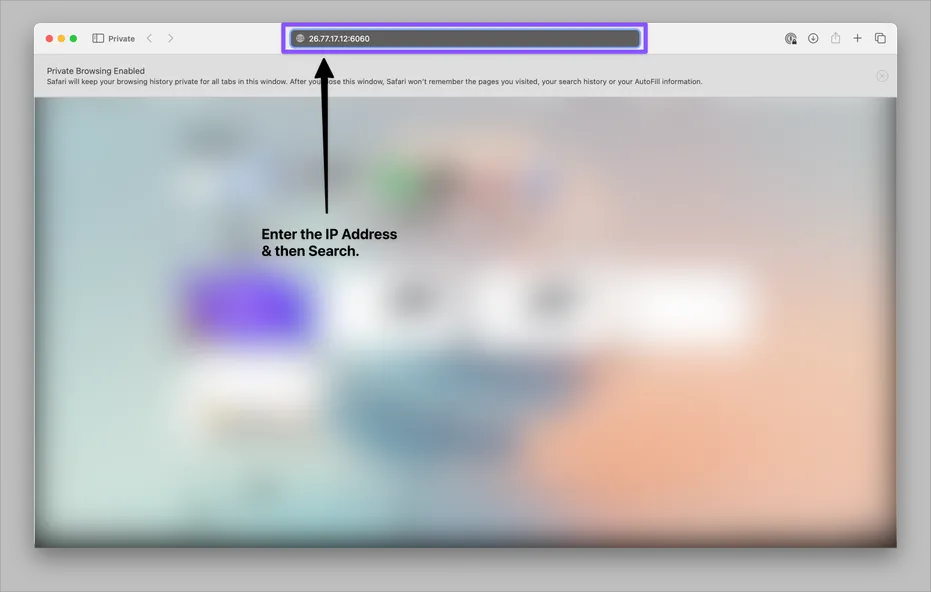 Safari Mac Browser