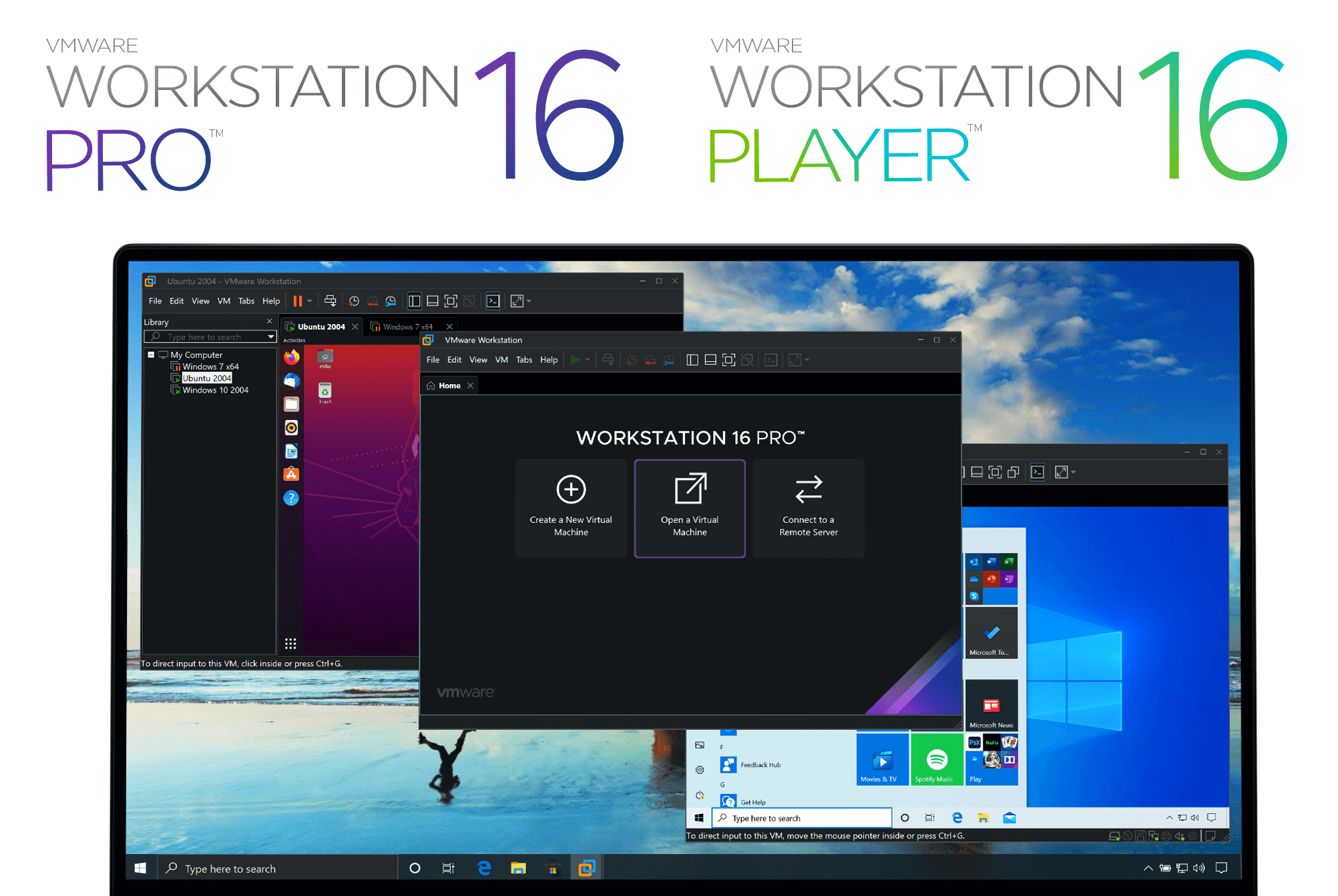 Workstation Pro and Workstation Player