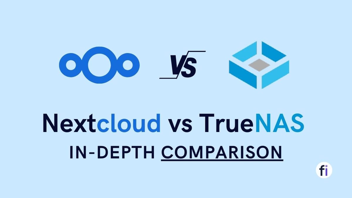 Nextcloud vs TrueNAS